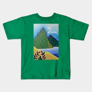 St. Lucia Kids T-Shirt